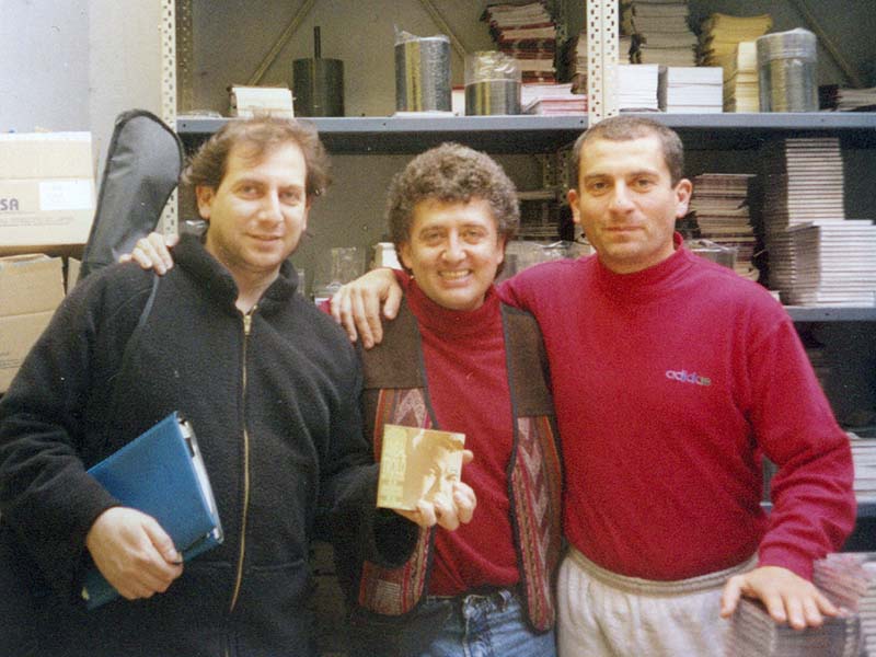 Con Cinalli y Farov