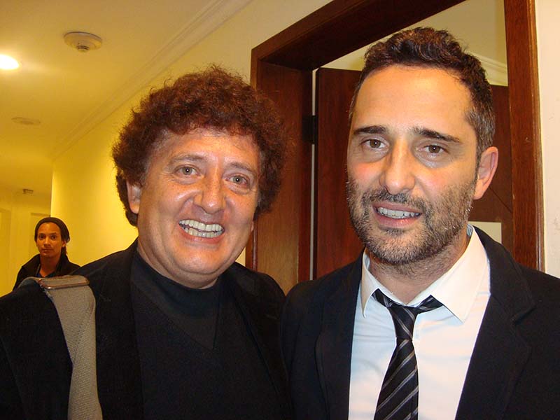 Con Jorge Drexler